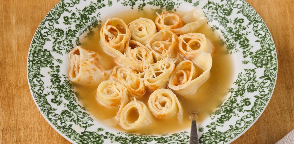 Zupa z naleśnikami