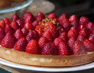 Prosta tarta truskawkowa