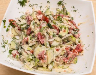Sałatka błyskawiczna