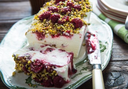 Semifreddo z pistacjami