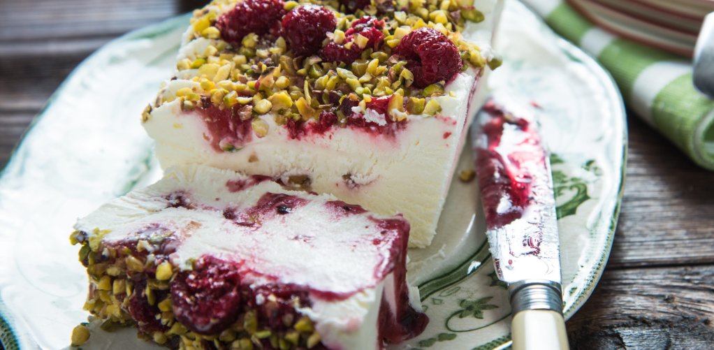 Semifreddo z pistacjami