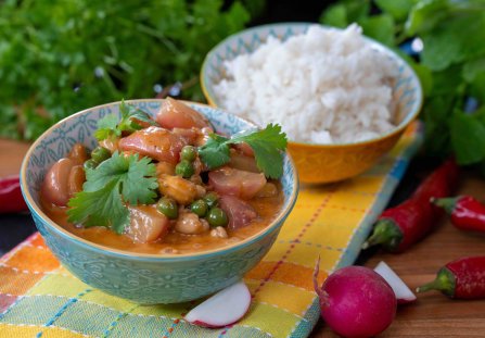 Curry z rzodkiewką według Ewy Wachowicz