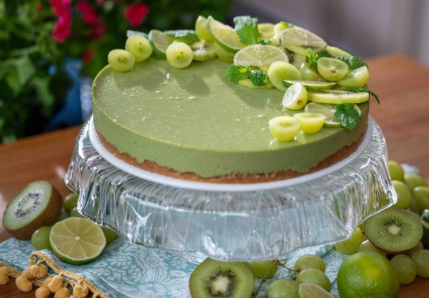 Sernik matcha na zimno według Ewy Wachowicz