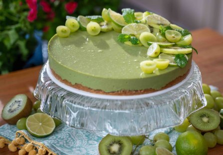 Sernik matcha na zimno według Ewy Wachowicz