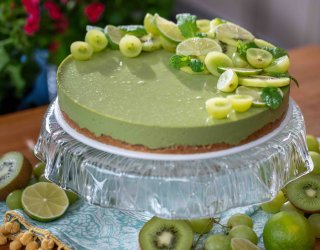 Sernik matcha na zimno według Ewy Wachowicz