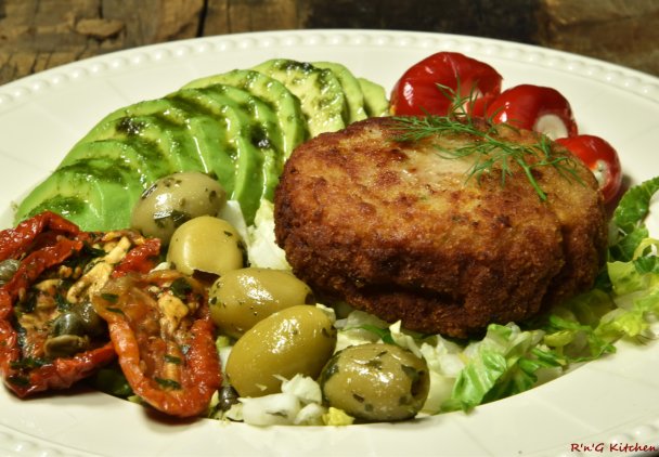 Kotleciki z indyka i ziemniaczanego puree