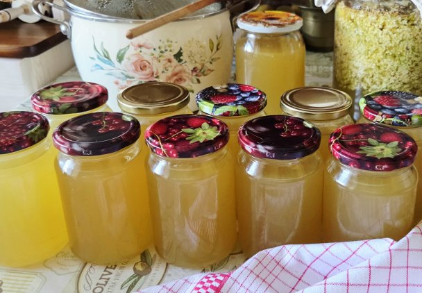 Syrop z kwiatów hyćki-czarnego bzu