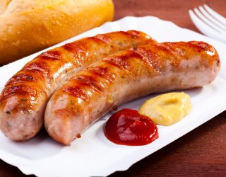 pyszna kiełbasa