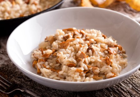Risotto z kurkami