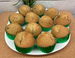 Szybkie babeczki pistacjowe