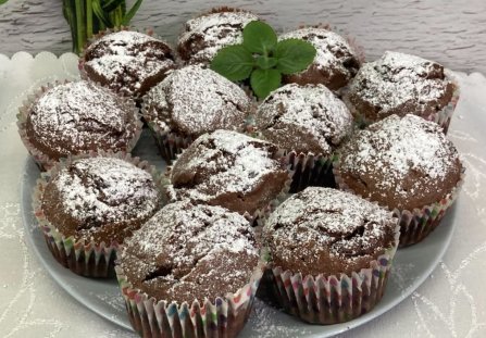 Muffinki z czekoladą