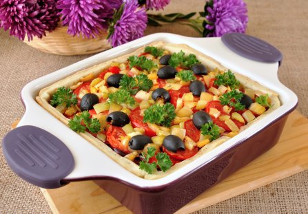 Tarta z warzywami