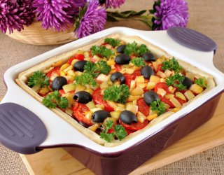 Tarta z warzywami