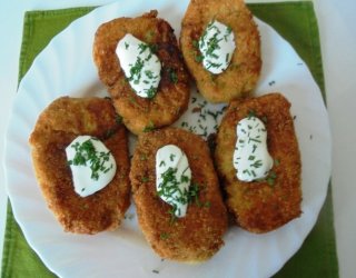 Kotlety z kapusty i ziemniaków