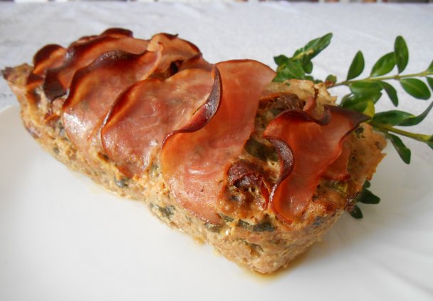 Pieczeń z suszonymi pomidorami