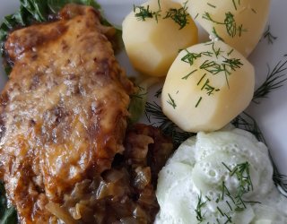 Zapiekany schab