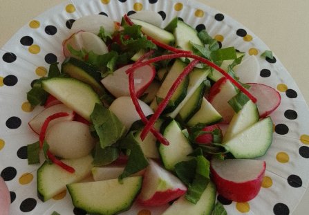Sałatka grillowa chrupiąca i aromatyczna