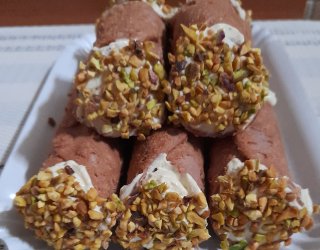 Pistacjowe Canolli Sicilliani
