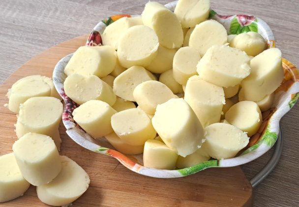 Kopytka do gulaszu.