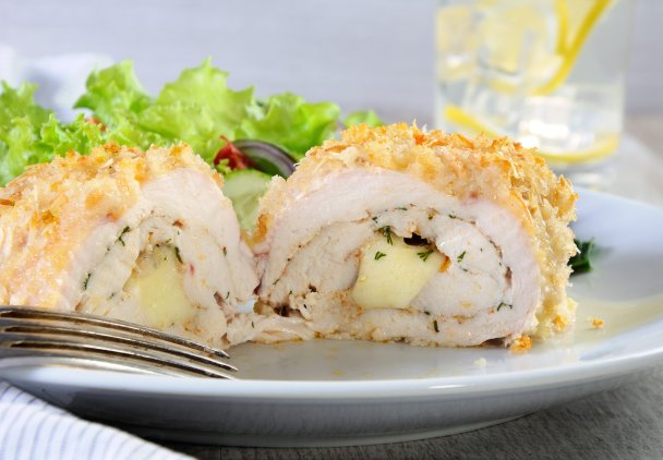Roladki z kurczaka w panko