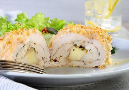 Roladki z kurczaka w panko