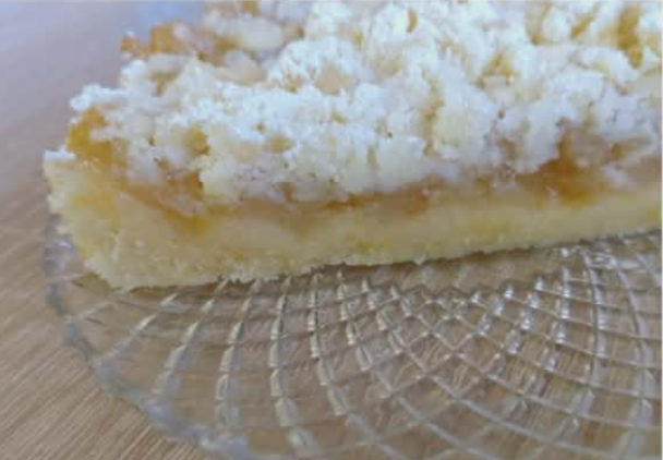 Tarta z prazonymi jablkami i kruszonka