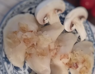 Pierogi z pieczarkami