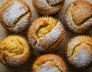 Muffinki z musem jabłkowym