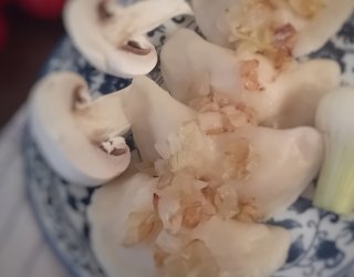 Pierogi z pieczarkami