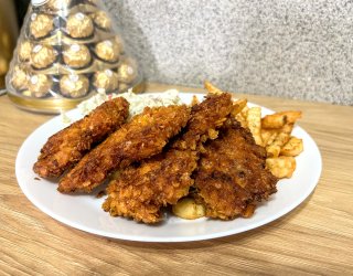 Nuggetsy z kurczaka w panierce kukurydzianej