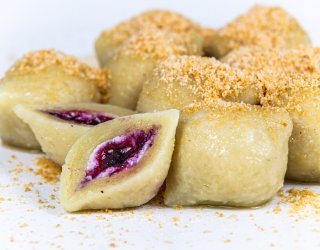 Mazurskie kluski z jagodami