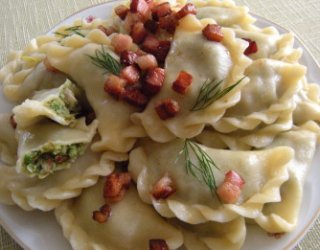 Pierogi z bobem