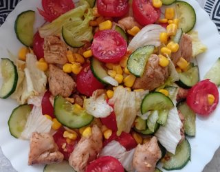 Sałatka kebabowa