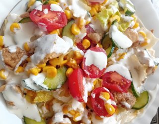 Sałatka kebabowa