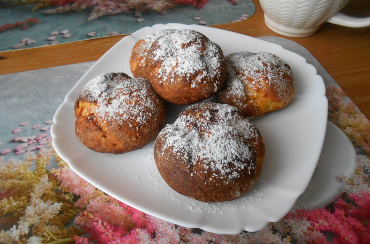 Pączki twarogowe z piekarnika