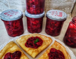 Frużelina wiśniowa do słoików na zimę