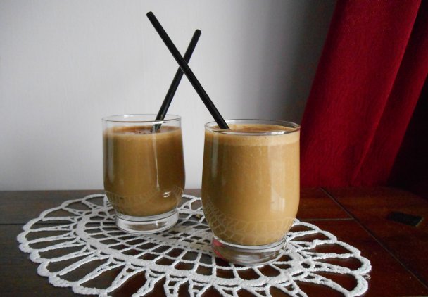 Koktajl kawowo bananowy (smoothie)