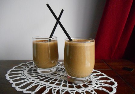 Koktajl kawowo bananowy (smoothie)