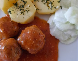 Pulpety w aromatycznym sosie