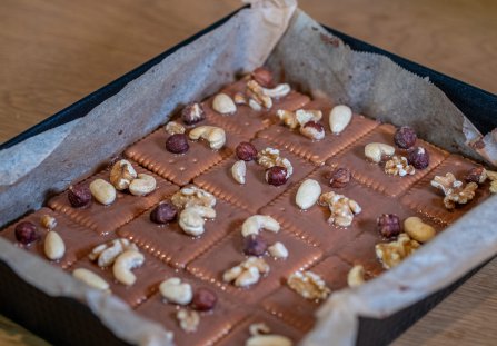 Banalnie proste ciasto bez pieczenia