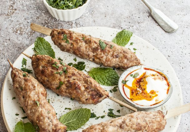 Kebab z indyka na patyku