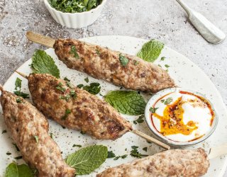 Kebab z indyka na patyku