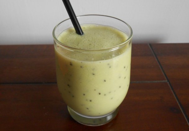 Koktajl mleczny z kiwi