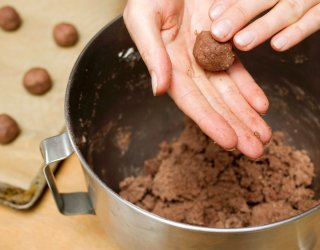 Ciasteczkowe kulki bez pieczenia