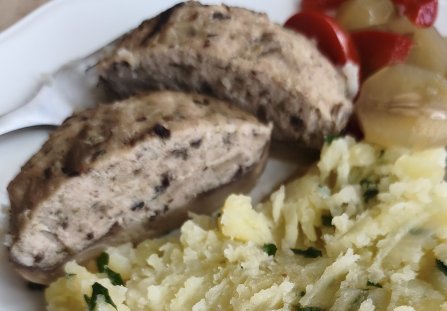 Faszerowane pieczarki