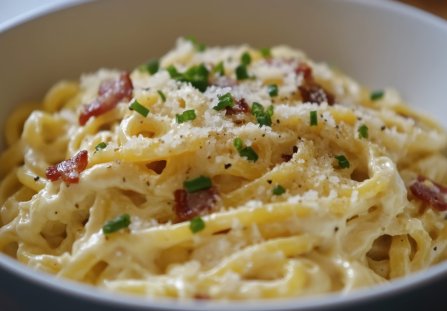 Carbonara z szynką
