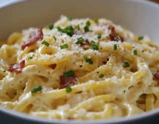 Carbonara z szynką