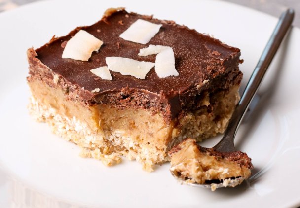 Twix bez pieczenia