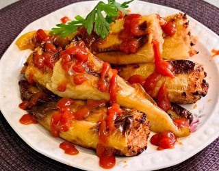 Papryka faszerowana farszem gołąbkowym