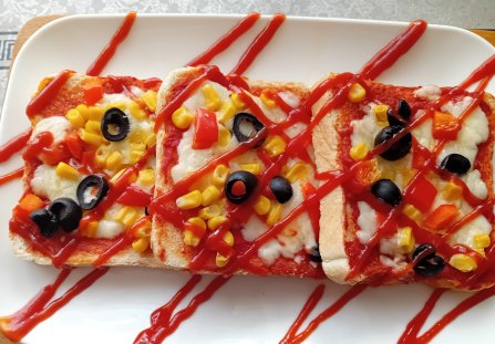 Tostowe mini pizze